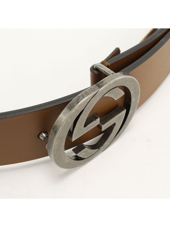 Gucci Interlocking Belt Leather main image 4